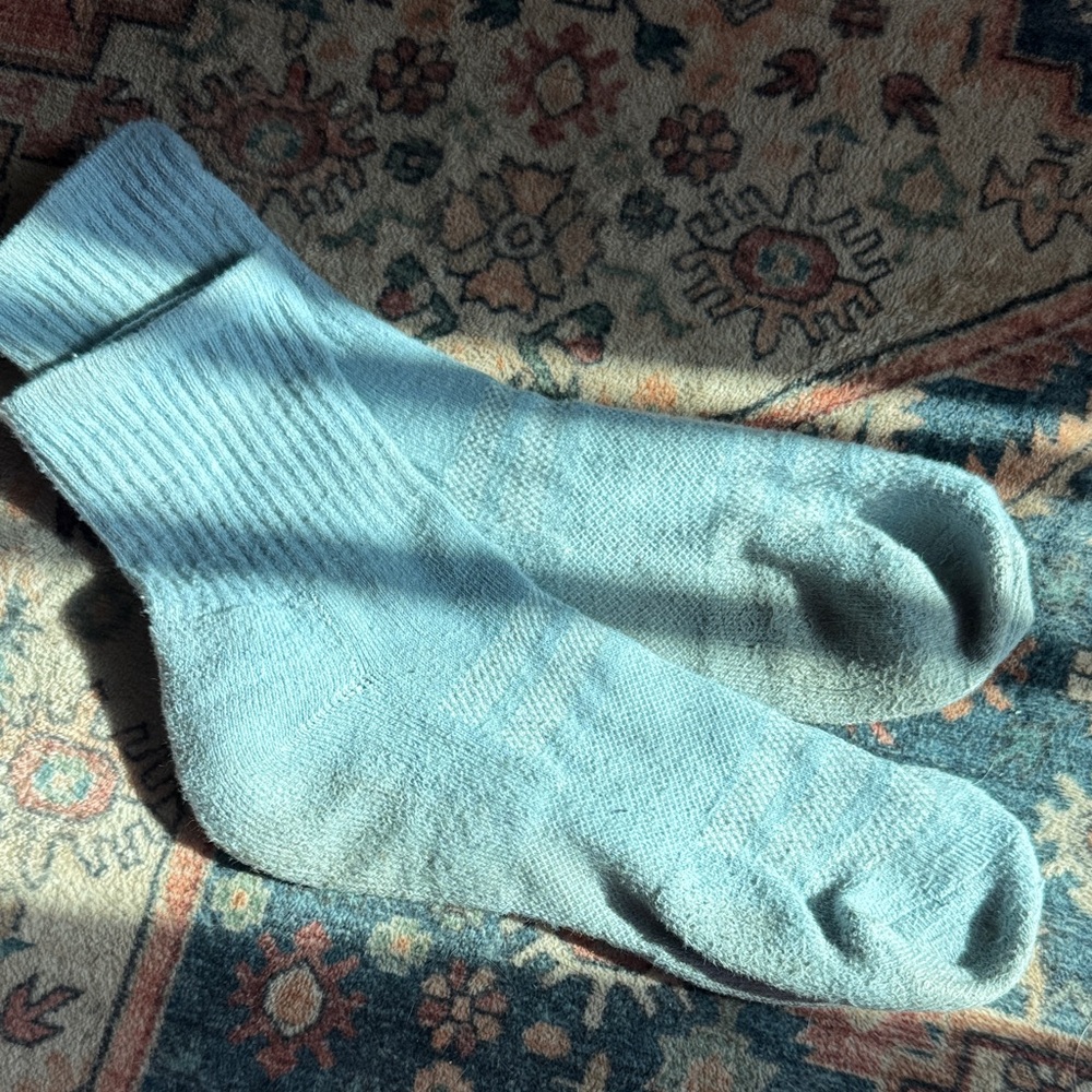 Cozy Blue Socks